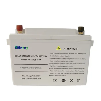 CNNTNY Lifepo4 Baterie 12V 50AH Bateriile Litiu-Polimer pentru Acasă Sistem de Alimentare cu Energie