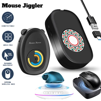 Mouse-ul Jiggler Nedetectabile Mouse-ul Multi-track Mover Mișcare Simulator cu Comutator ON/OFF pentru Calculator Trezire Ecran de Blocare