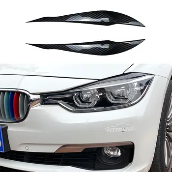 Aplicabile pentru BMW Seria 3 F30 F31 318i 320i 2012-2018 faruri spranceana exterior decor autocolant auto modificare