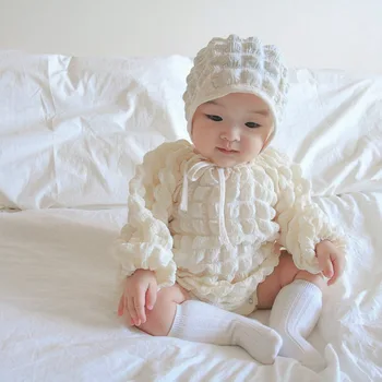 2023 Vara Fetita Trusou Nou-nascuti Fete Costume Haine pentru Sugari, Copii Salopeta Cu Pălărie 0-24Months