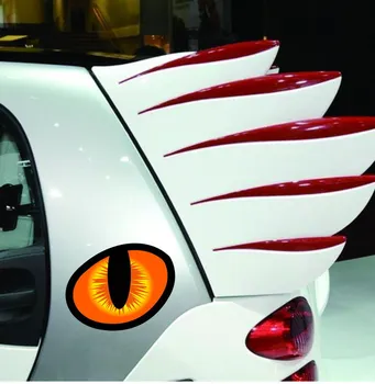 3D Stereo Reflectorizant Ochi de Autocolante pentru Auto Retrovizoare Oglinda Auto de Puternic Reflectorizant Ochi de Pisica Impermeabil pentru Camion SUV