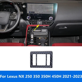 Pentru Lexus NX 250 350 350H 450H 2021 2022 2023 Fibra de Carbon Lumina de Avertizare Lampă Comutator Buton Capac Ornamental Accesorii Styling Auto