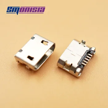 Smonisia 6.4 MM Micro USB Port coada plug 5P Pentru masa PC Micro USB 5pin de Tip B Conector de sex Feminin