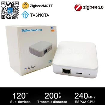 eWelink Zigbee 3.0 Gateway Smart Home Hub Ethernet RJ45 Punte cu Fir Gateway APP Funcționează cu Sonoff Dispozitive Zigbee2MQTT Tasmota