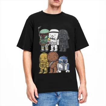 Disney Film Star Wars Darth Vader Pentru TeenBoys Barbati Tricou Noutate Tricou O Gât T-Shirt din Bumbac Plus Dimensiune Îmbrăcăminte