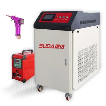 SUDA productivitate înaltă sudor cu laser 1000w, 1500w 2000w fibre laser aparat de sudura